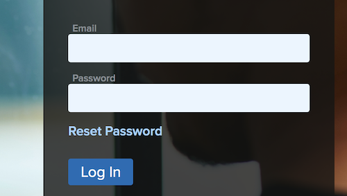 A screenshot of a login screen  Description automatically generated